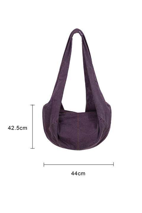SIMPLE PROJECT GARMENT-DYED BAG