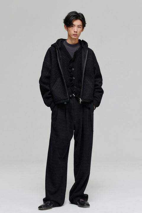 SIMPLE PROJECT FLEECE SWEATSHIRT/SWEATPANTS