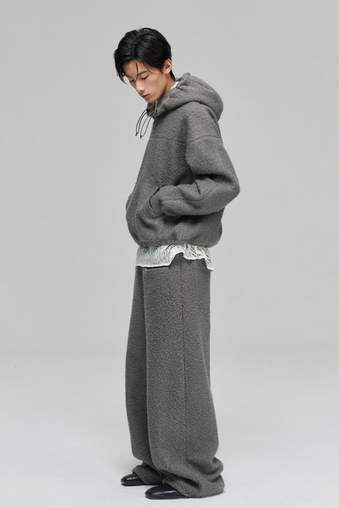 SIMPLE PROJECT FLEECE SWEATSHIRT/SWEATPANTS