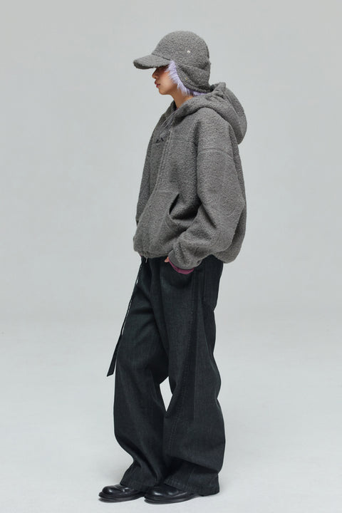 SIMPLE PROJECT FLEECE SWEATSHIRT/SWEATPANTS