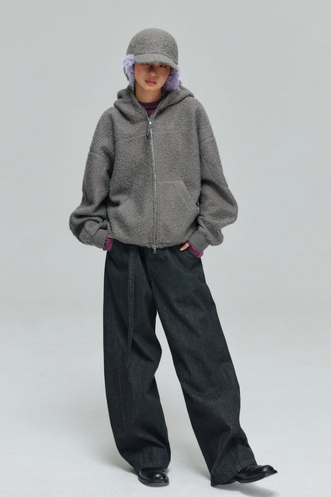 SIMPLE PROJECT FLEECE SWEATSHIRT/SWEATPANTS