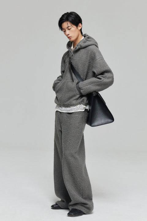 SIMPLE PROJECT FLEECE SWEATSHIRT/SWEATPANTS
