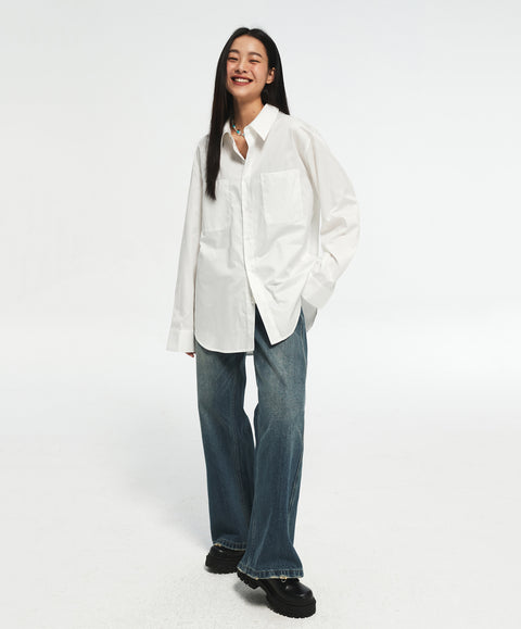 SIMPLE PROJECT STRAIGHT-LEG JEANS