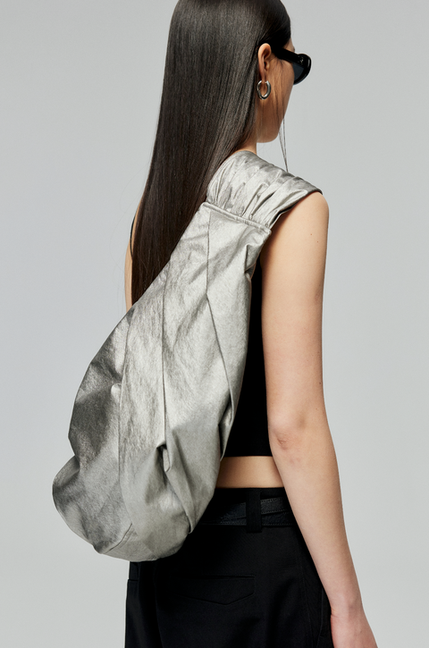 SIMPLE PROJECT SLEEVE TIE-ADJUSTABLE CROSSBODY BAG