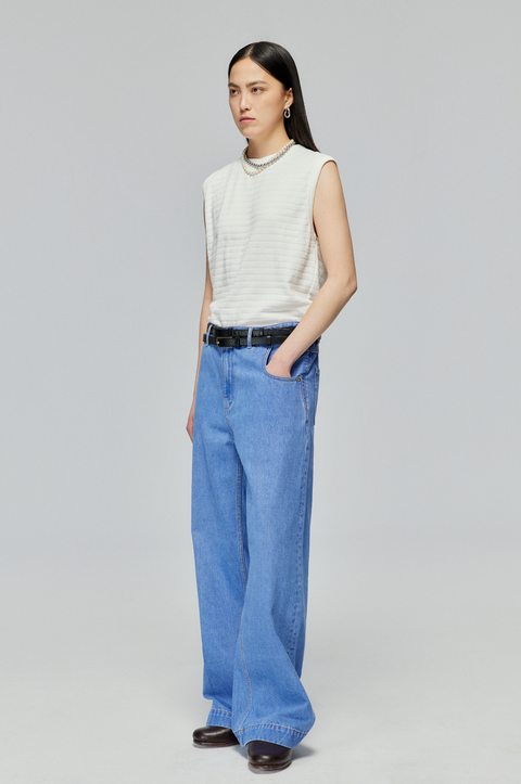 SIMPLE PROJECT BASIC SEGMENTED TANK TOP