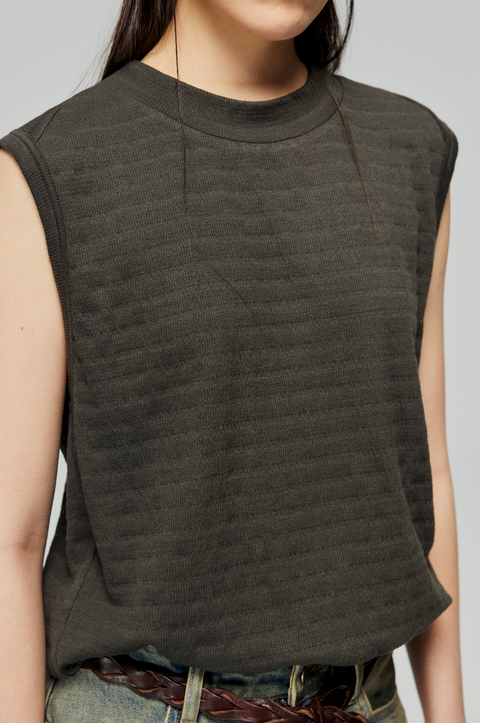 SIMPLE PROJECT BASIC SEGMENTED TANK TOP