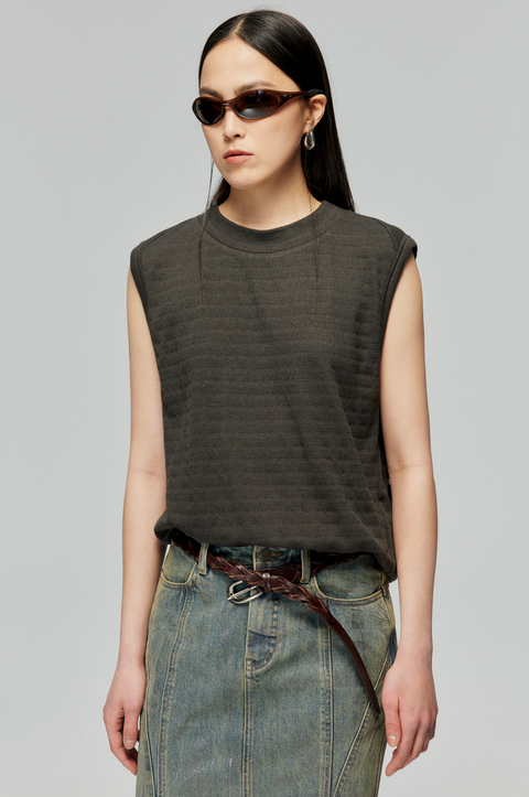 SIMPLE PROJECT BASIC SEGMENTED TANK TOP