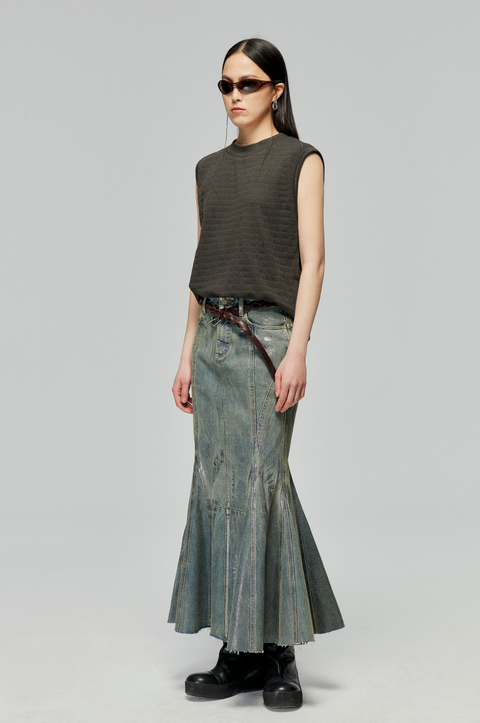 SIMPLE PROJECT BASIC SEGMENTED TANK TOP