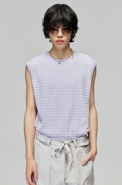 SIMPLE PROJECT BASIC SEGMENTED TANK TOP