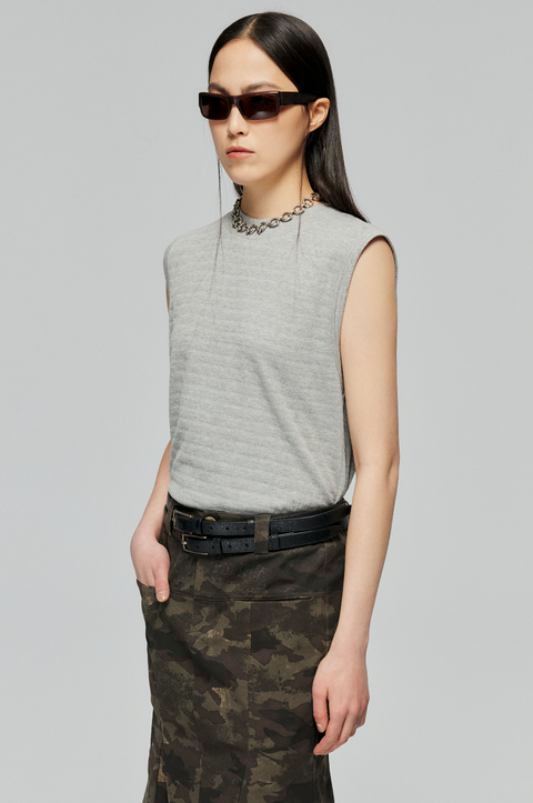 SIMPLE PROJECT BASIC SEGMENTED TANK TOP