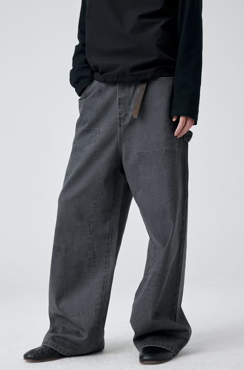 SIMPLE PROJECT PATTERN PAINTED JEANS