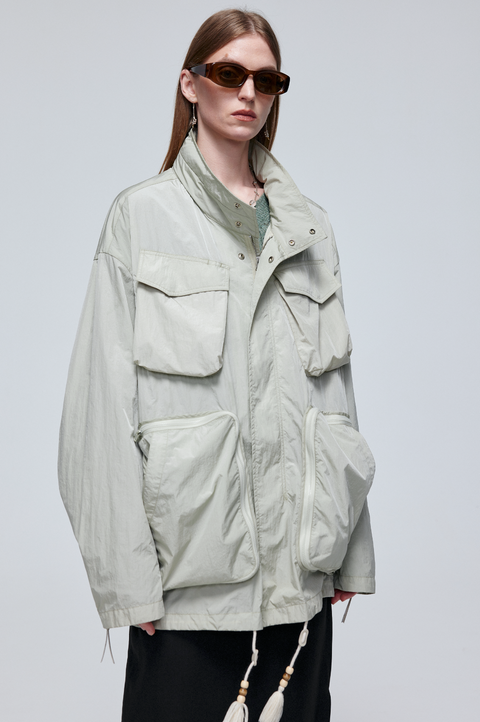 SIMPLE PROJECT NYLON M65 JACKET