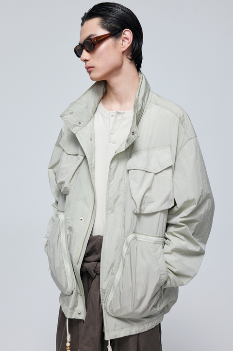 SIMPLE PROJECT NYLON M65 JACKET