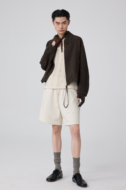 SIMPLE PROJECT HOLLOW CARVED DRIVING GLOVES