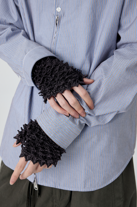 SIMPLE PROJECT HALF ZIP SHIRT