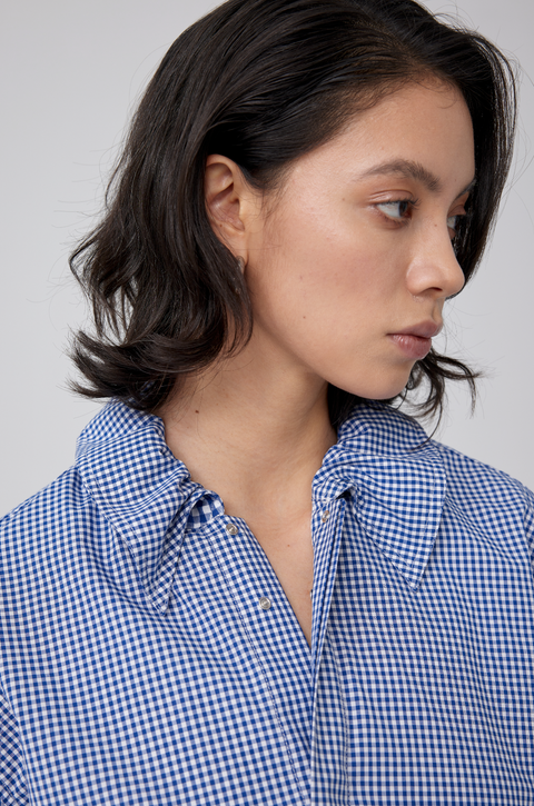 SIMPLE PROJECT PLAID SHIRT