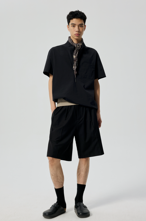 SIMPLE PROJECT BEADED RUFFLED FRINGE SCARF