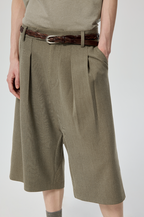 SIMPLE PROJECT CROTCH DROP SHORTS