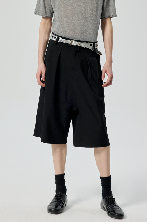 SIMPLE PROJECT CROTCH DROP SHORTS