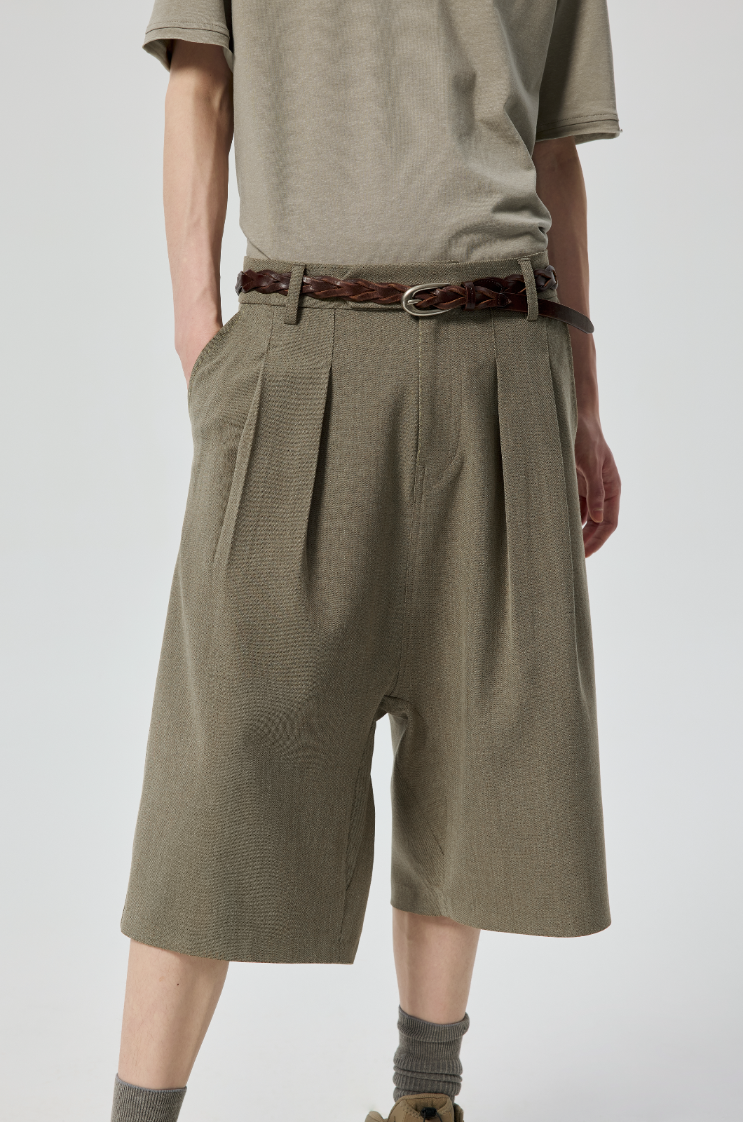 SIMPLE PROJECT CROTCH DROP SHORTS – Remold Lab SIMPLE PROJECT CROTCH DROP SHORTS – Remold Lab