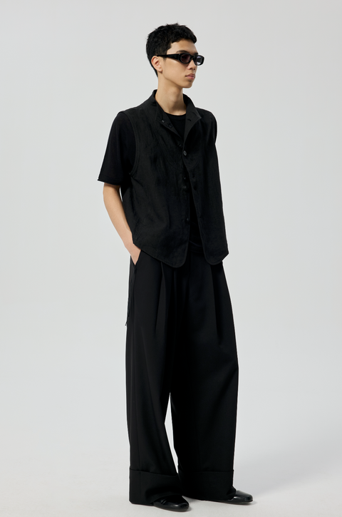 SIMPLE PROJECT LOGO TAPE TROUSERS