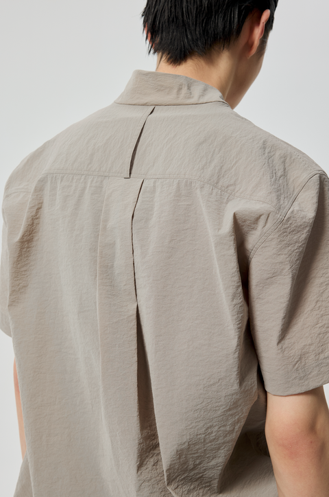 SIMPLE PROJECT HALF-PLACKET SHIRT