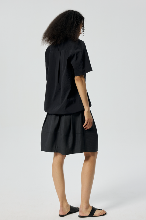 SIMPLE PROJECT HALF-PLACKET SHIRT