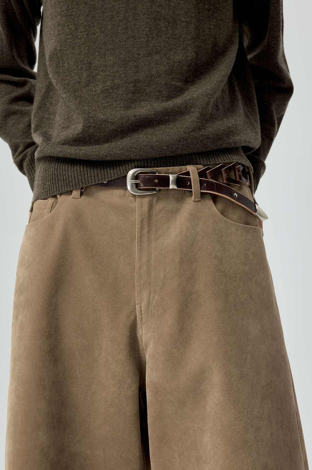 Simple Project Brainded Belt シルバーチェーン SIMPLE PROJECT BRAIDED BELT – Remold Lab