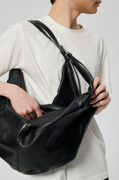 SIMPLE PROJECT 2-WAY VEG TAN BAG