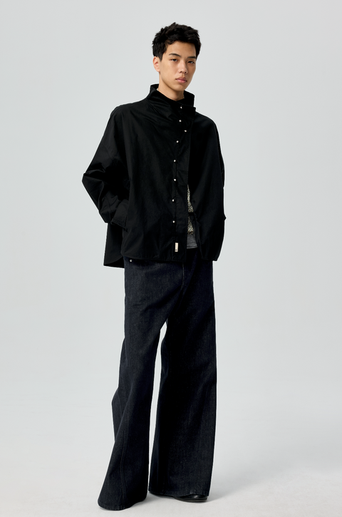 SIMPLE PROJECT RAW SELVEDGE BOOTCUT JEANS