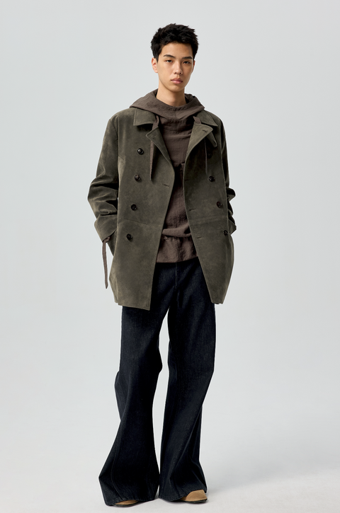 SIMPLE PROJECT RAW SELVEDGE BOOTCUT JEANS