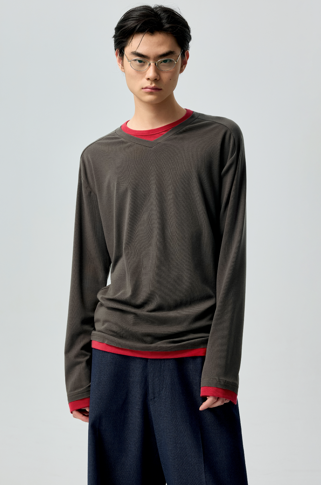 トップス SIMPLE PROJECT PANELED CREW T-SHIRT SIMPLE PROJECT PANELED CREW T-SHIRT – Remold Lab