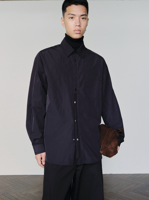 SAIRENSSEI METAL BUTTON SHIRT