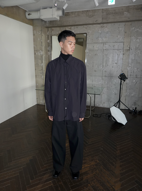 SAIRENSSEI METAL BUTTON SHIRT