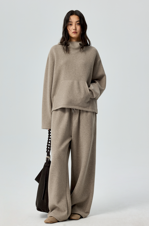 SIMPLE PROJECT FLEECE HOODIE