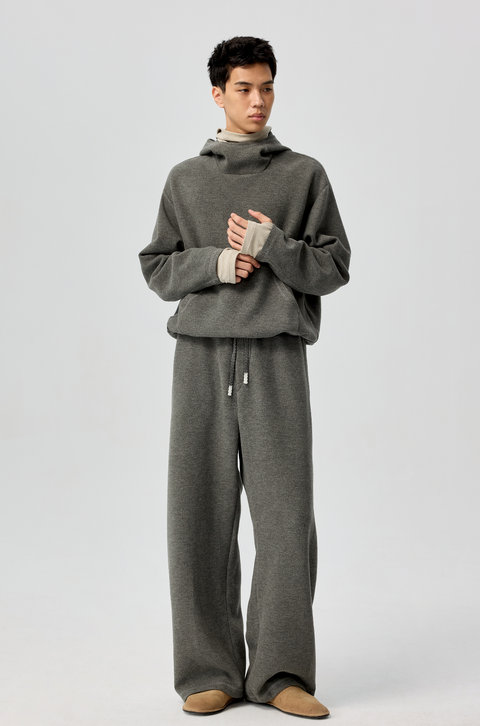 SIMPLE PROJECT FLEECE HOODIE