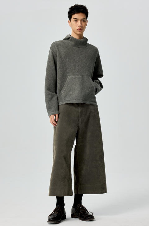 SIMPLE PROJECT FLEECE HOODIE