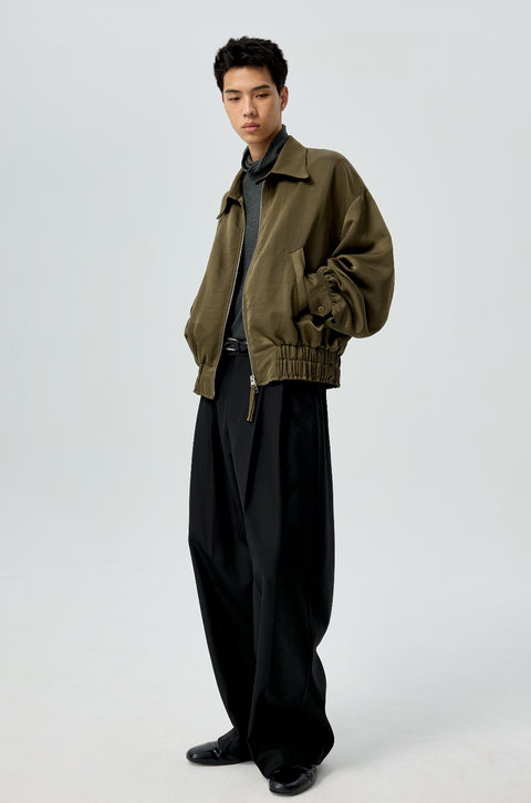 SIMPLE PROJECT NYLON JACKET