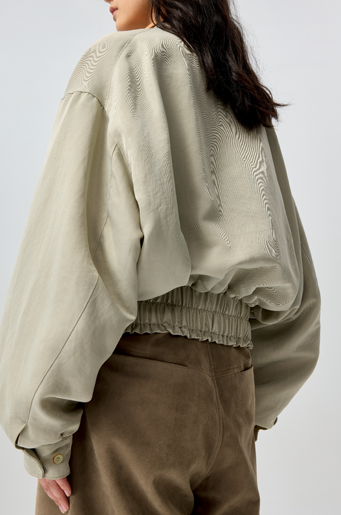 SIMPLE PROJECT NYLON JACKET