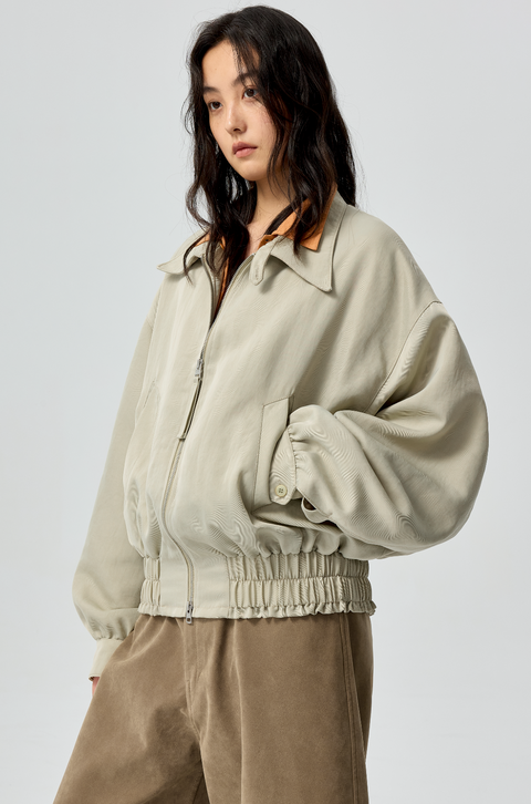 SIMPLE PROJECT NYLON JACKET