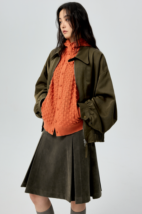 SIMPLE PROJECT NYLON JACKET