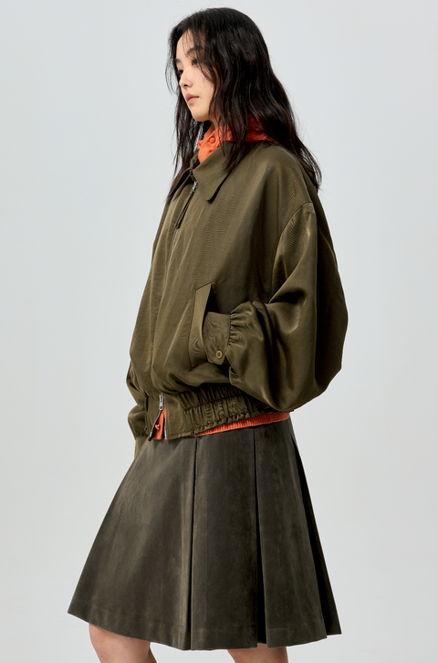 SIMPLE PROJECT NYLON JACKET