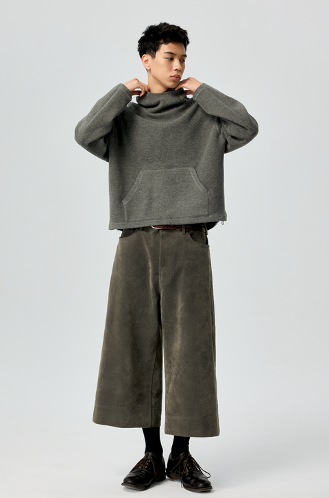 SIMPLE PROJECT SUEDE SHORTS