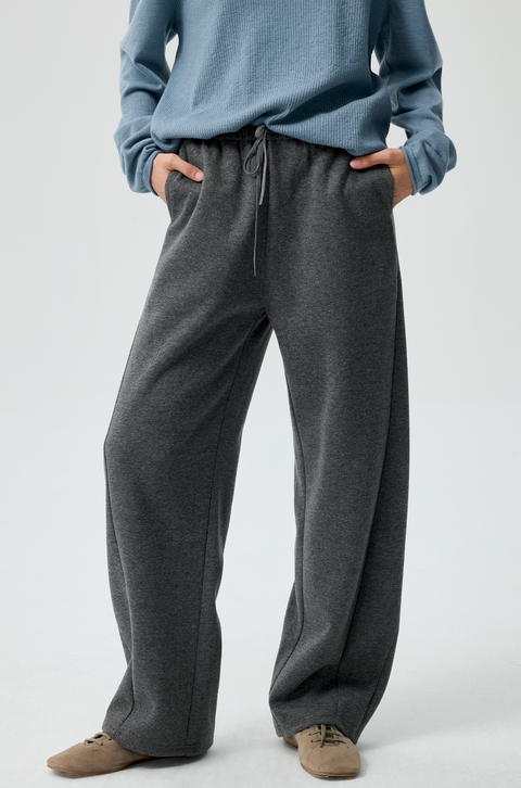 SIMPLE PROJECT CURVED SWEATPANTS