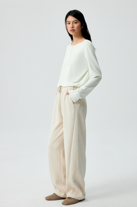 SIMPLE PROJECT CURVED SWEATPANTS