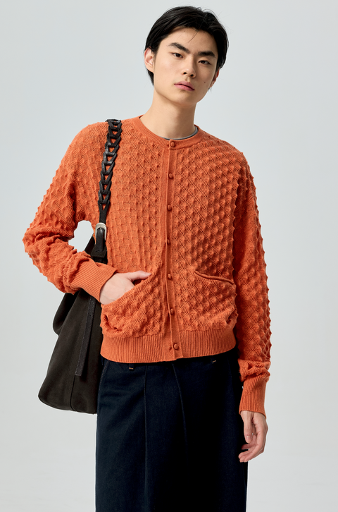 SIMPLE PROJECT BELTED SUEDE TOTE