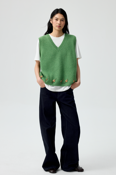 SIMPLE PROJECT BLUE STRAIGHT FIT JEANS