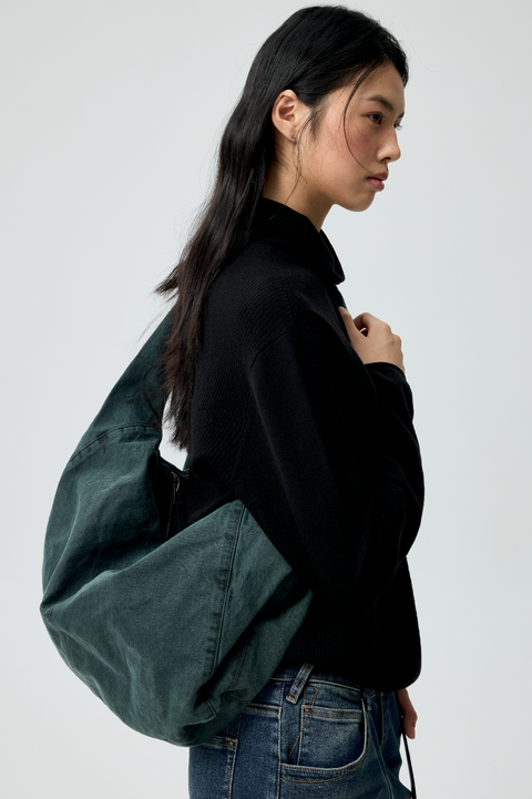 SIMPLE PROJECT GARMENT-DYED BAG