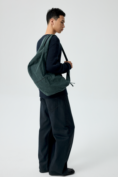 SIMPLE PROJECT GARMENT-DYED BAG