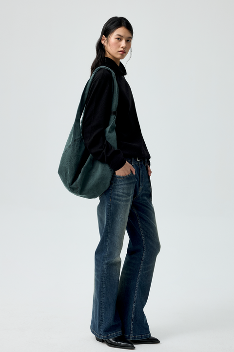 SIMPLE PROJECT GARMENT-DYED BAG